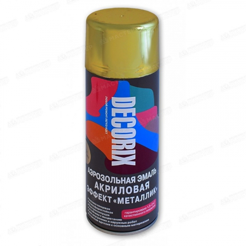 Эмаль аэрозоль металлик медь 520 мл DECORIX M307
