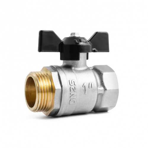 Кран шар. 1" (25) ВН бабочка