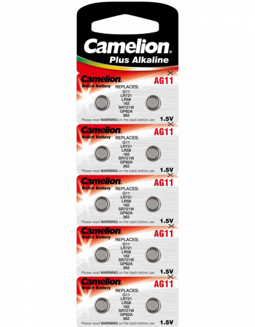 Батарейка "Camelionl" Plus Alkaline тип АG11, 