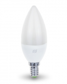 Лампа светодиодная ASD LED-СВЕЧА-standard 10Вт 230В Е14 6500К 900Лм