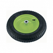 Колесо пневматическое 4,10/50-4, длина оси 90мм ,подшипник 20мм // Сибртех