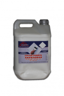 Грунтовка акриловая "ОМИКС" 3л