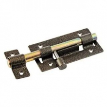 Засов гараж., круглый,ЗД-01 антик бронза