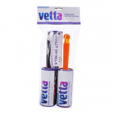 Ролик для чистки одежды + 2 сменных блока 20л VETTA