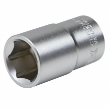 Головка 6-гранная, 1/2" 15мм