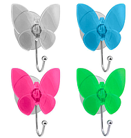Крючок на присоске Бабочка