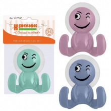 Крючок на присоске Веселый человечек