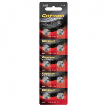 Батарейка ALKALINE AG13 "СПУТНИК"