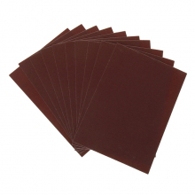 Шлифлист на тканевой основе, зер, № 5/Р220 240 х 170 мм водостойкий (БАЗ)// Россия