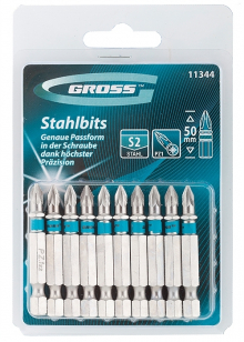 Бита РZ1х50, сталь S2,//GROSS