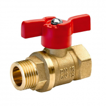 Кран шаров, 11Б27п1 3/4 (20) ВН бабочка