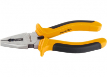 Плоскогубцы, Comfort, 160 мм, комбинированные шлифованные, двухкомпонентные рукоятки// SPARTA