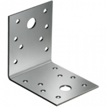 Уголок крепежный, 90х90х65х2 с анкер. отв.
