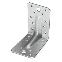 Уголок крепежный, 105х105х90х2 с анкер. отв.