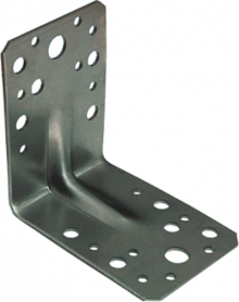 Уголок крепежный, 90х90х65х2, усиленный