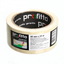 Скотч малярный 48мм*25м Профито