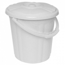 Ведро 10л "Волна" мрамор