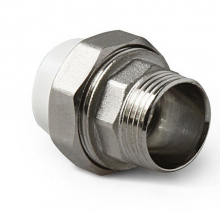 Муфта разъёмная комб,25 х1"(н,р)Tebo