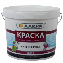 Краска интерьерная БЕЛЫЙ 6,5кг (Л-С)
