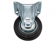 Колесо поворот.без торм., платформа,d200 мм ПРОМЫШЛ,УСИЛЕН, (210кг)чер.рез.