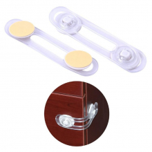 Блокираторы для дверей и выдвижных ящиков 2шт.гибкий14см.