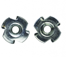 Гайка, м8х11, крыльчатая, врезная, цинк, Din 1624