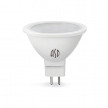 Лампа светодиодная ASD LED-JCDR 3.0Вт 220В GU5.3 3000K 250Лм