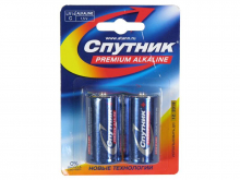 Батарейка R14 Alkalin "Спутник"