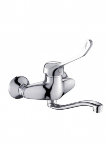 Смеситель для кухни хирургический с коротким изливом,d-35 Medical Gota Rocio