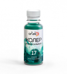 Колер 17 Артеко 0,1л изумрудный