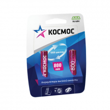 Элемент питания аккумуляторный R03 1000 мА/ч Э"Космос"