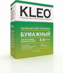 Клей обойный "KLEO" Optima унив. 5-6рул,120гр.