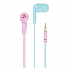 Наушники внутриканальные Мохито розово-голубые/FORZA