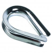 Коуш, м8, для стальн. канатов, DIN 6899