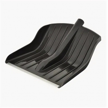 Лопата для снега Форза пластик 446*382мм с металл планкой