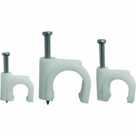 Скоба креп. кругл. d7 с гвозд. (уп.50шт) Navigator