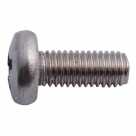 Винт, 6 х 90, полуциндрическая головка, цик, Din 7985