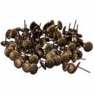 Гвозди декоративные усиленные бронза 100гр (167шт)