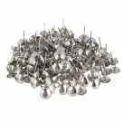 Гвозди декоративные усиленные хром 100гр (167шт)