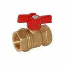 Кран шаров, 11Б27п1 3/4 (20) ВВ бабочка