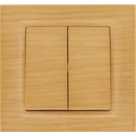 Zena Берёза выключатель 2кл,