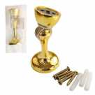 Упор дверной ЧИБИС STM104 GP (золото) магнитный