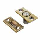 Фиксатор дверной Чибис 588В/DF01 AB (бронза) с шариком