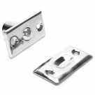 Фиксатор дверной Чибис 588В/DF01 CP (хром) с шариком