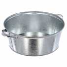 Таз оцинкованный 13л круглый