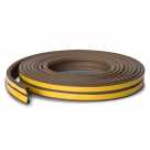 Уплотнитель PRAKTISCHE Профиль Р, кор. (9,0 х5,5мм)