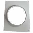 Торцевая площадка D=130мм/25х18,пластик белая