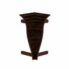 Ecoline Угол внутренний 136 Венге