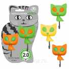 Крючки самоклеющиеся 2шт. Кошки