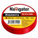 Изолента ПВХ 15мм (рул.10м.) красн.Navigator 